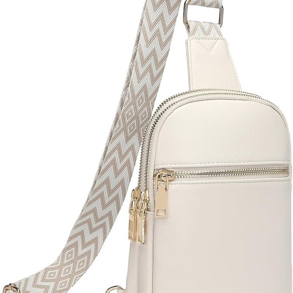 Anti Theft Small Sling Bag for Women Cross Body Bag Trendy RFID Fanny Packs Veg
